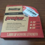 Speedstrap 34120 Superstrap Weavable Recovery Tow Strap 1" X 20' 7,000lb Utv. Fixed Price $62.99.