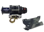Viper 50 Ft Winch 3000 Lb Black W/ Mount For Honda Pioneer 700-4 2014-21. Fixed Price $229.98.