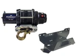 Viper 50 Ft Midnight Winch 3000 Lb Black W/ Mount For Honda Pioneer 700 2014-21. Fixed Price $229.98.