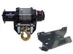 Viper 50 Ft Midnight Winch 3000 Lb Steel W/ Mount For Honda Pioneer 700 2014-21. Fixed Price $209.98.