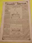 Scientific American - Palmers Patent Dumping Car July 19, 1851. Fixed Price $45.00.