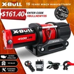 X-bull 4500lbs Electric Winch 12v Synthetic Rope Towing Truck Atv Utv Boat 4wd. Fixed Price $169.90.