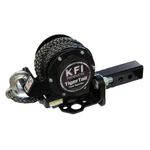 Kfi Atv Utv Tiger Tail Black Tow System & 2" Receiver Adjustable Mount Hitch Kit. Fixed Price $254.95.