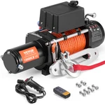 Vevor Electric Winch Truck 10,000 Lb Synthetic Rope Waterproof Remote Control. Fixed Price $277.99.