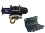 Viper 50 Ft Midnight Winch 3000 Lb Black W/ Mount For Yamaha Grizzly 700 2016-20. Fixed Price $229.98.