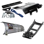 Kfi Products Snow Plow Kit For Kymco Uxv 450i 2015-2021 With 66" Steel Blade. Fixed Price $897.85.