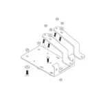 Kolpin 25-2150 Kawasaki Winch Mount 2003-2006 Prairie 360 Atv. Fixed Price $94.95.