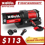 X-bull Electric 3000lbs Winch 12v Synthetic Rope Atv Utv Off Road Boat. Fixed Price $119.90.