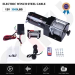 3000lbs 12v Electric Recovery Winch Truck Suv Steel Cable Wireless Remote. Fixed Price $83.99.