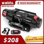 X-bull 6000lbs Electric Winch Wireless Remote Synthetic Rope Boat Atv Utv 4wd. Fixed Price $219.90.