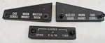 Gulfstream G450 G550 Master Warn Cas Scroll Gpws Switchlight Panel Lot. Fixed Price $199.99.