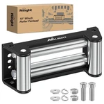 Nilight 10" Heavy Duty 4-way Winch Fairlead Steel Cable Guide 8-12k Lb Atv Utv. Fixed Price $59.71.