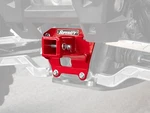 Superatv 2" Rear Receiver Hitch For Polaris Rzr Rs1 - Red/2018-2021. Fixed Price $107.95.