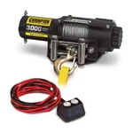 Champion Power Equipment Winch Kit 3000-lbs. Anodized Steel W/ Remote Control. Fixed Price $123.00.