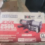 New Badland Zxr 2500 Lb. Atv/utility Winch W/wire Rope & Wireless Remote Control. Fixed Price $50.00.