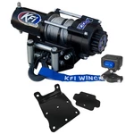 Kfi Atv 2000lbs Winch A2000 & Mount 100930 Kit All Kymco Mxu 450i. Fixed Price $262.95.