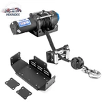 Utv 4500lb 12v Electric Winch Mount Combo For Honda Pioneer 500 520 2015-2026. Fixed Price $227.99.