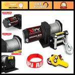 2500lbs Electric Winch 12v Waterproof Steel Cable, Wired Remote, Atv Utv Towing. Fixed Price $151.99.