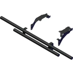 Kfi Products 0530-1682 102075 Rear Bumper Black - Polaris Ranger 1000. Fixed Price $158.95.