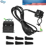 12v Solenoid Relay Contactor And Winch Rocker Thumb Switch Combo Set For Atv. Fixed Price $25.46.