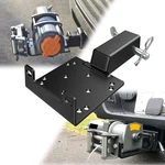 Universal Trailer Hitch Winch Mounting Plate With 2" Receiver, Bracket .... Fixed Price $39.17.