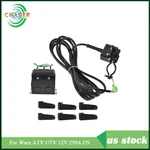 12v Contactor Winch Combo Solenoid Relay Rocker Thumb Switch For Atv Utv. Fixed Price $26.62.