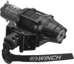 Kfi As-25 2500lb Synthetic Assault Series Winch For Atv, Utv, And Off-road. Fixed Price $351.08.