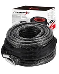 Fieryred Synthetic Winch Rope 3/8 Inch 85 Ft 26500 Lbs Line Cable .... Fixed Price $104.27.