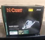 Curt 29435 1400-lb. Hand Crank Winch With 20' Strap. Fixed Price $121.00.