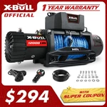 X-bull 12v Electric Winch 12000lbs Synthetic Rope Towing Truck 4wd Off-road Jeep. Fixed Price $309.90.