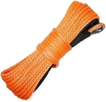 Wanlian 3/8'' X 50ft Synthetic Winch Rope 25000lbs. Fixed Price $87.63.