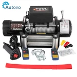 15000 Lbs 12v Electric Vehicle Winch, Ip66 Waterproof Wire Steel Rope. Fixed Price $264.54.