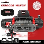 X-bull Electric Winch 13500lbs 12v Synthetic Rope Towing Truck With Cover. Fixed Price $454.90.