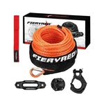 Fieryred 3/16inch 50ft 8500lbs Synthetic Winch Rope Cable Kit W... Fast Usa Ship. Fixed Price $64.33.