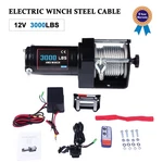 3000ibs Electric Winch 12v Steel Cable Atv Utv Towing Truck. Fixed Price $95.55.