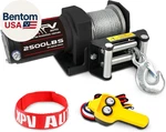2500lbs Electric Winch 12v Waterproof Steel Cable With Wired Remote Control & Mo. Fixed Price $122.86.