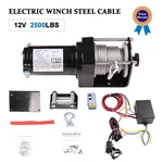 2500lbs 12v Electric Winch Steel Cable Rope Atv Utv Truck Trailer Off Road Usa. Fixed Price $92.99.