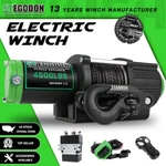 Stegodon Electric Winch 4500lbs Synthetic Rope 12v Tow Truck Atv Utv Offroad 4wd. Fixed Price $169.90.