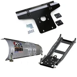 Kfi Products Snow Plow Kit For Kawasaki Ridge 2024-2025 With 72" Steel Blade. Fixed Price $936.85.