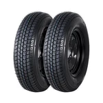 Garveetech 2-pack Trailer Tire On Rim St175/80d13 Tires And Wheels 5 .... Fixed Price $150.38.