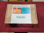 Kubota V4287a Rtv900 Winch Mounting Brackets. Fixed Price $70.00.