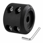 Black Rubber Winch Rope Hook Stopper With Stainless Steel Screws Cable Guard. Fixed Price $13.99.