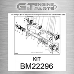 Bm22296 Kit Fits John Deere (surplus Open Box). Fixed Price $1373.87.