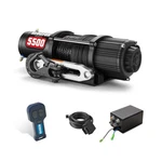 5500 Lbs Electric Atv/utv Recovery Winch With 1/4'' X 50' Synthetic Rope, 12v.... Fixed Price $200.92.