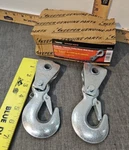 2 Keeper Pulley Blocks With Hooks Max Handling Load 8000 Lbs Not For Hoisting. Fixed Price $39.99.