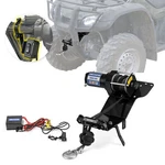 3000lb Electric Winch Kit With Mount For Honda Rancher 350/400 2000-2007. Fixed Price $239.99.