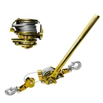 Come Along Winch Puller, Cable Hoist Puller With 2 Hooks, 2t (4400lbs) .... Fixed Price $54.93.