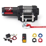 Fieryred Atv/utv Winch- 12 V 3500lbs Electric Winch With Steel Cable, Wire An.... Fixed Price $200.68.