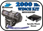 Kfi 2000lb. Winch Mount Kit '99-'22 Can-am Outlander 450 500 570 650 / Traxter. Fixed Price $209.00.