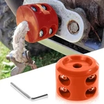 Couslcd Car Rubber Winch Stopper For Cable Hook, 0.8*0.8*0.6in, Orange. Fixed Price $10.52.